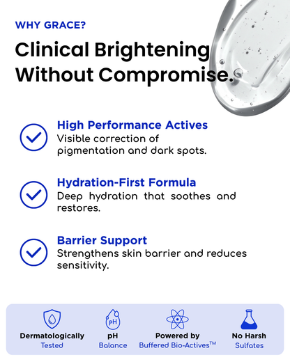 DualGlow Glutathione + Vitamin C Serum 10% Glutathione + 10% Vitamin C + Niacinamide