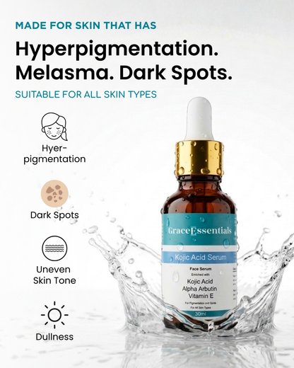 SpotFade Kojic Acid + Alpha Arbutin Serum