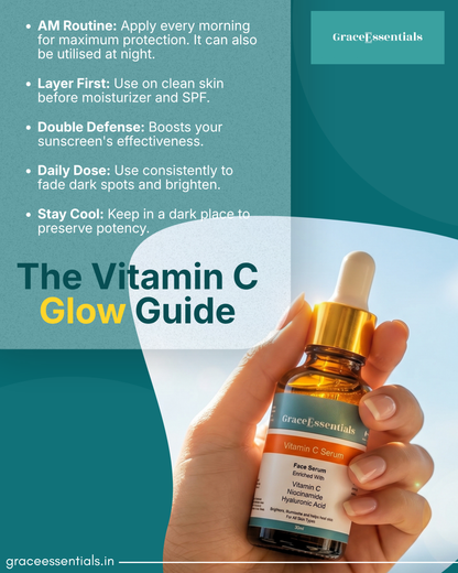 StableC 20% Vitamin C Serum Ethyl Ascorbic Acid + Hyaluronic Acid