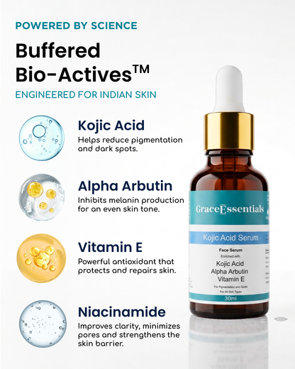 SpotFade Kojic Acid + Alpha Arbutin Serum