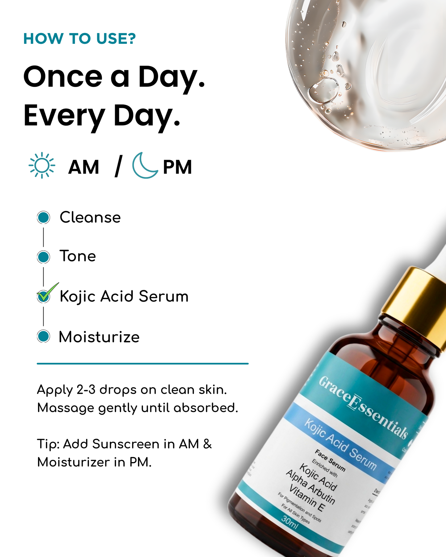 SpotFade Kojic Acid + Alpha Arbutin Serum