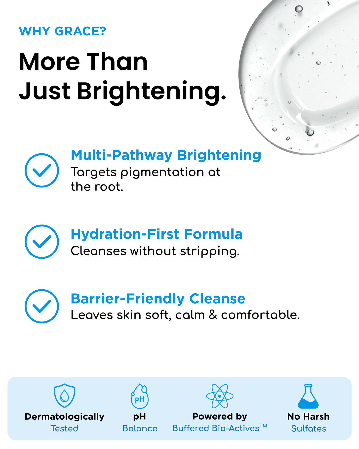 LumiCorrect Brightening Face Wash Kojic Acid + Alpha Arbutin + Niacinamide