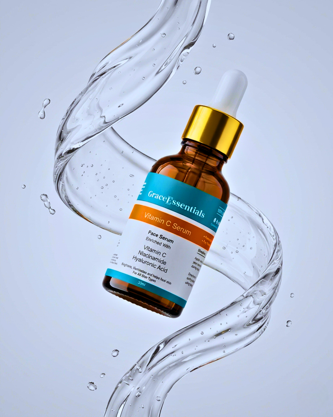 StableC 20% Vitamin C Serum Ethyl Ascorbic Acid + Hyaluronic Acid